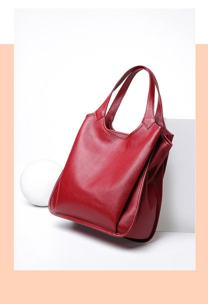 Sac fourre-tout en cuir pour femmes